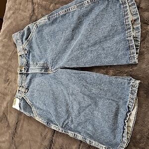 Boys NWT Rustler Denim Utility Shorts Sz.12